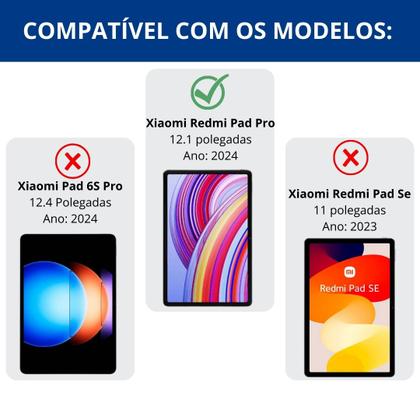 Imagem de Capa resistente+ caneta para Tablet Redmi Pro 12,1 Polegadas