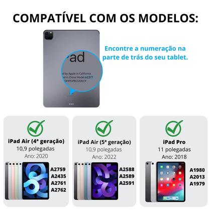 Imagem de capa resistente/ durável para iPad Pro 11'' 2018 A2013 A1979