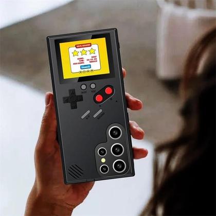Imagem de Capa Retrô Game Boy para Samsung Galaxy S21, S22, S23, S24, Ultra e Note 10/20