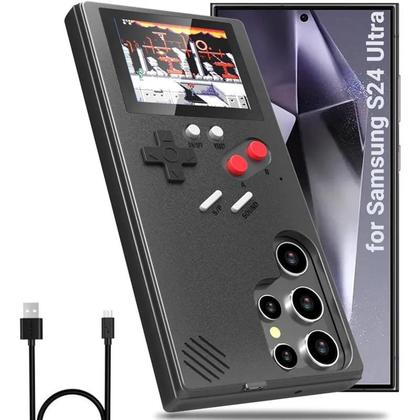 Imagem de Capa Retrô Game Boy para Samsung Galaxy S21, S22, S23, S24, Ultra e Note 10/20