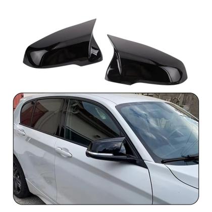 Imagem de Capa Retrovisor BMW X1 X2 135 140 Estilo M2 M3 Black Piano