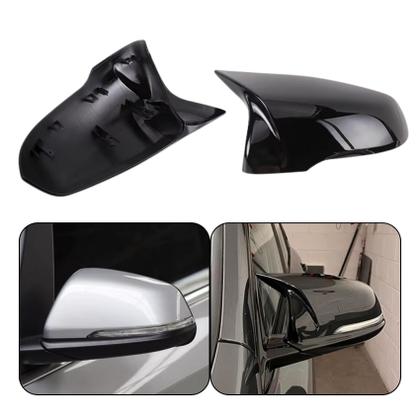 Imagem de Capa Retrovisor BMW X1 X2 135 140 Estilo M2 M3 Black Piano