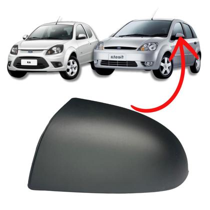Imagem de Capa Retrovisor Fiesta 2003 2004 A 2014 Ka 2008 2009 A 2012