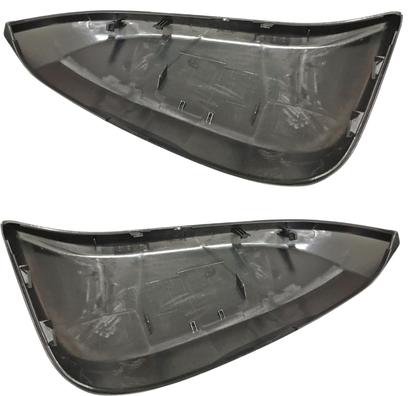 Imagem de Capa Retrovisor Hilux 2016 até 2024 Pickup Sw4 Rav4 Corolla Cross Preta Par 2 Peças