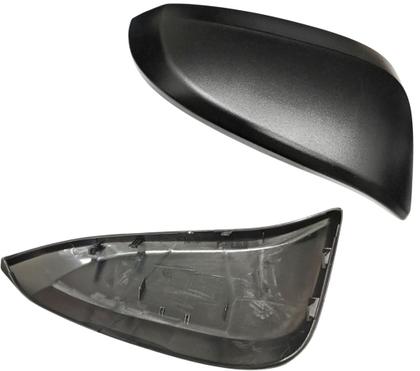 Imagem de Capa Retrovisor Hilux 2016 até 2024 Pickup Sw4 Rav4 Corolla Cross Preta Par 2 Peças