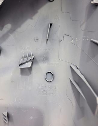 Imagem de Capa Retrovisor Onix 2020 2021 2022 2023 2024 2025 Primer Lado Esquerdo Com Furo Sensor