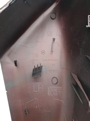 Imagem de Capa Retrovisor Onix Plus 2020 2021 2022 2023 2024 2025 Vermelho Carmim Lado Esquerdo Sem Furo Sensor