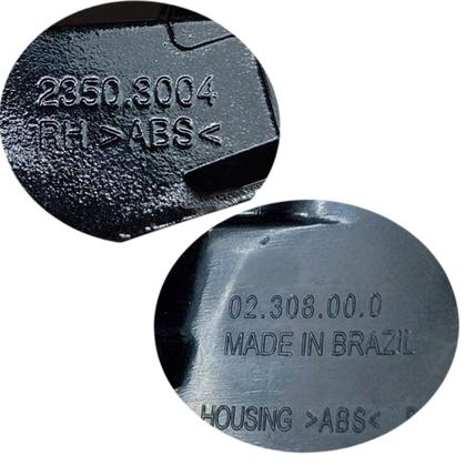 Imagem de Capa Retrovisor Pisca Seta Corolla 2020 2021 2022 2023 2024 2025 Lado Direito Preto Eclipse