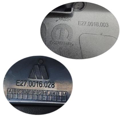 Imagem de Capa Retrovisor Pisca Seta Fiat Strada 2021 2022 2023 2024 2025 Lado Direito Prata Bari