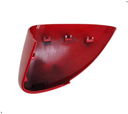 Imagem de Capa Retrovisor Strada Ranch  2021 2022 2023 2024 2025 Lado Direito Vermelho Monte Carlo Com Furo