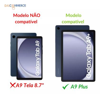 Imagem de Capa Robusta P/Tablet A9 Plus 11 X210 a X218 C/Alça + Caneta touch
