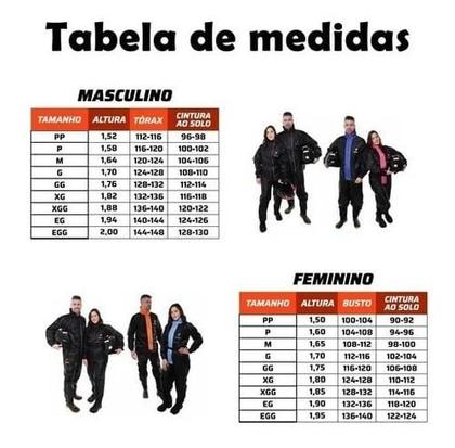 Imagem de Capa Roupa Chuva Conjunto Jaqueta Calça Motoqueiro Feminino