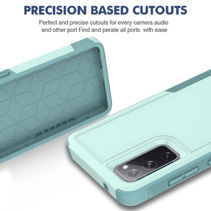 Imagem de Capa Samsung Galaxy S20 FE 5G MDCN à prova de choque com protetor de tela