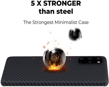 Imagem de Capa Samsung Galaxy S20+ MagEZ Preto/Cinza da Pitaka