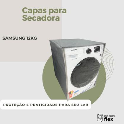 Imagem de Capa secadora samsung 12kg transparente flex