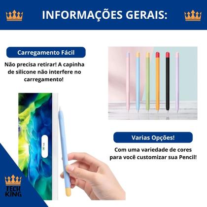 Imagem de Capa silicone antiderrapante para S-Pen Galaxy S7 SM-T870