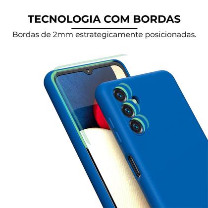 Imagem de Capa Silicone Flex Redmi Note 13 5G Proteção de Câmera Lisa