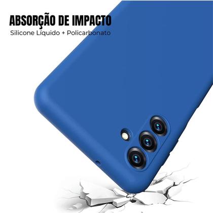 Imagem de Capa Silicone Flex Redmi Note 13 5G Proteção de Câmera Lisa