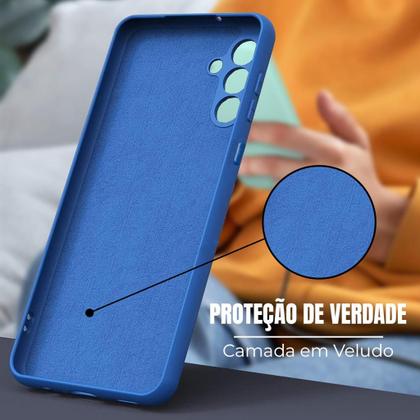 Imagem de Capa Silicone Flexível Galaxy S23 FE Proteção de Câmera Lisa