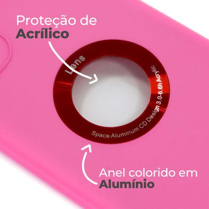 Imagem de Capa Silicone Furo Acrílico Compatível com iPhone 11 Pro Max
