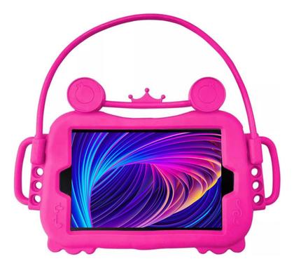 Imagem de Capa Silicone Infantil Compativel Com Tablet Redmi Se 8.7 Polegadas + Película Resistente