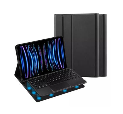Imagem de Capa Smart Com Teclado Bluetooth TouchPad Para Tablet Galaxy S9 Fe+ 12.4