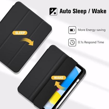 Imagem de Capa Smart Para iPad 11 A16 + Caneta Stylus + Película