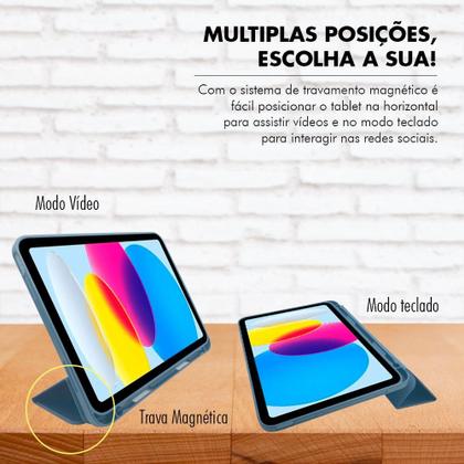 Imagem de Capa Smart para iPad A16 11ª Geração com Suporte para Caneta e Função Sleep/Wake