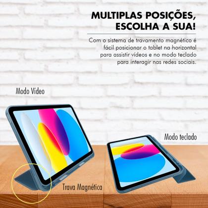 Imagem de Capa Smart para iPad A16 11ª Geração com Suporte para Caneta e Função Sleep/Wake