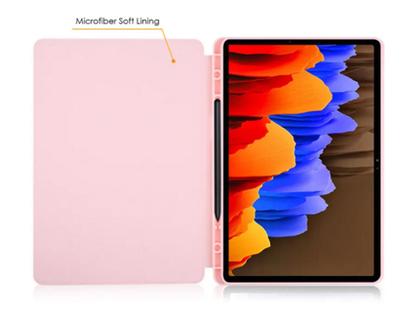 Imagem de Capa Smart Rosa + Teclado Bluetooth P/ Tablet Galaxy S8 Ultra 14.6 X900