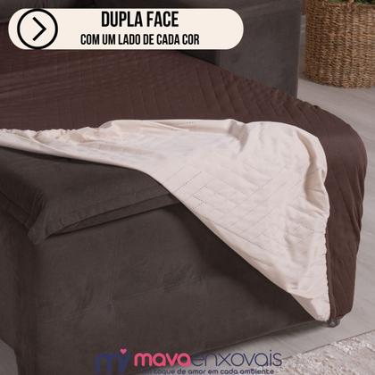 Imagem de Capa Sofá Retrátil Assento Dupla Face Impermeável 3 Lugares