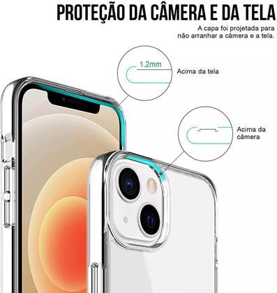 Imagem de Capa Space Collection Transparente Anti Shock Para Iphone 16 Plus