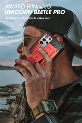 Imagem de Capa SUPCASE Unicorn Beetle Pro para Samsung Galaxy S21 Ultra - Resistente e Protetora