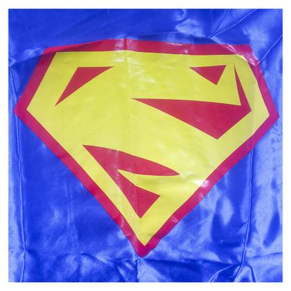 Imagem de Capa Super Herói Homem Forte Infantil Cetim