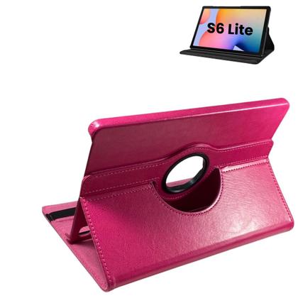 Capa Suporte Inclinável Samsung Galaxy Tab S6 Lite 10.4 Rosa Pink P610 - DaiCommerce