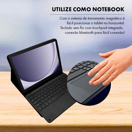 Imagem de Capa Tab A9+ Plus 11 Polegadas Case Teclado Touchpad Smart Anti Impacto Premium