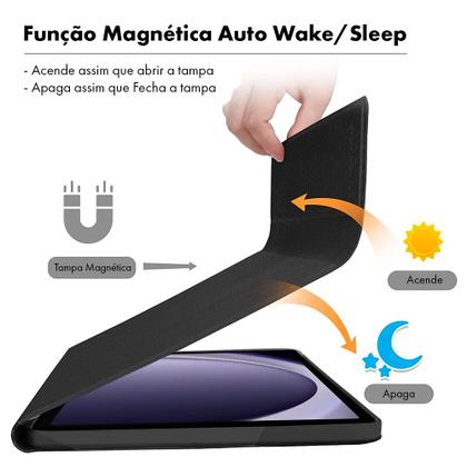 Imagem de Capa Tab A9+ Plus 11 Polegadas Case Teclado Touchpad Smart Anti Impacto Premium