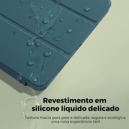 Imagem de Capa Tablet A9+ Plus 11 Polegadas Smart Fundo Opaco Porta Pencil Antiqueda + Pelicula