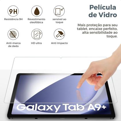 Imagem de Capa Tablet A9+ Plus X210 X216 X218 11 Polegadas Giratória Anti Impacto + Pelicula 