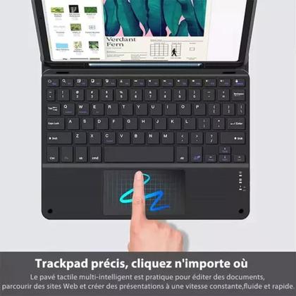 Imagem de Capa Tablet Com Teclado Touchpad Para Galaxy Tab A9+ Plus 11 Polegadas
