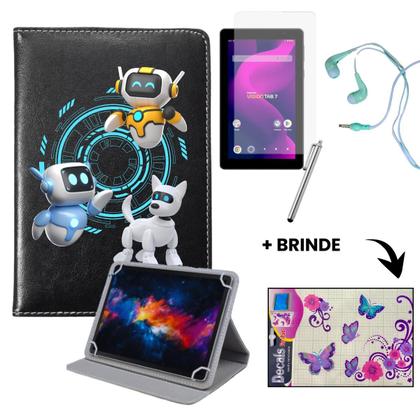 Imagem de Capa Tablet Infantil Positivo Vision Tab 7 + película cristal + fone + caneta touch
