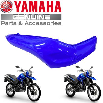 Imagem de Capa Tanque Direito Azul Xtz 250 Lander 2021 2022 2023 2024