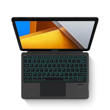 Imagem de Capa Teclado AJIUYU Magic Smart Cover Para Redmi Pad pro 12.1 Polegadas Com TouchPad E