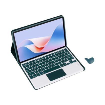 Imagem de Capa Teclado Destacável Sem Fio Bluetooth Retroiluminada Com Mouse Para Xiaomi Redmi Pad SE 2024 De