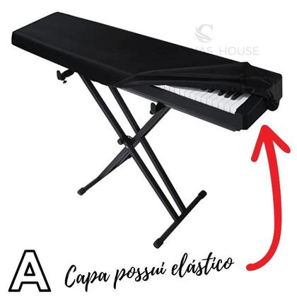 Imagem de Capa teclado estudante spring tc261 61 teclas