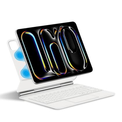 Imagem de Capa Teclado Mágico Retroiluminado Para iPad pro 11 13 M5 2025 Air 11 13 M3 M2 Smart Cover Folio