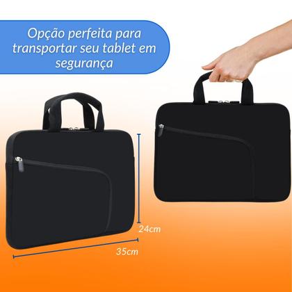 Imagem de Capa + Teclado + Mouse Bluetooth p/ Tablet Galaxy Tab A8 10.5 Polegadas