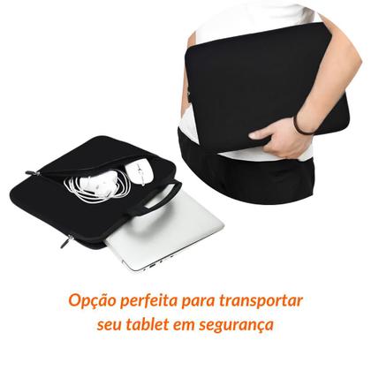 Imagem de Capa Teclado p/ Tablet Samsung Galaxy Tab A9 8.7"+ Película + Mouse Bluetooth