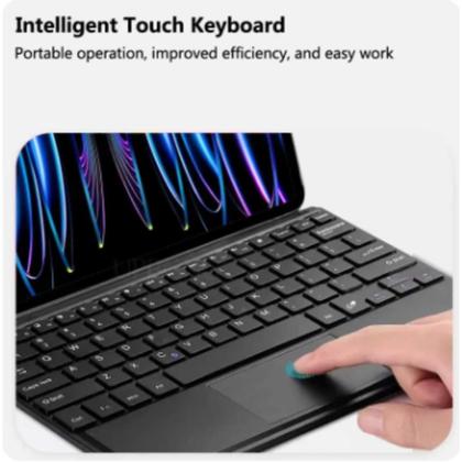 Imagem de Capa Teclado Touchpad Para Samsung Tab S9+ / S9 Fe+ 12.4''