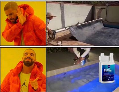 Imagem de Capa Térmica Liquida Para Piscina Aqua Cover 900 ml